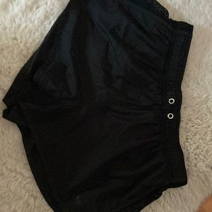 Cute black swim shorts to wear to the beach, the lake anywhere that has water.